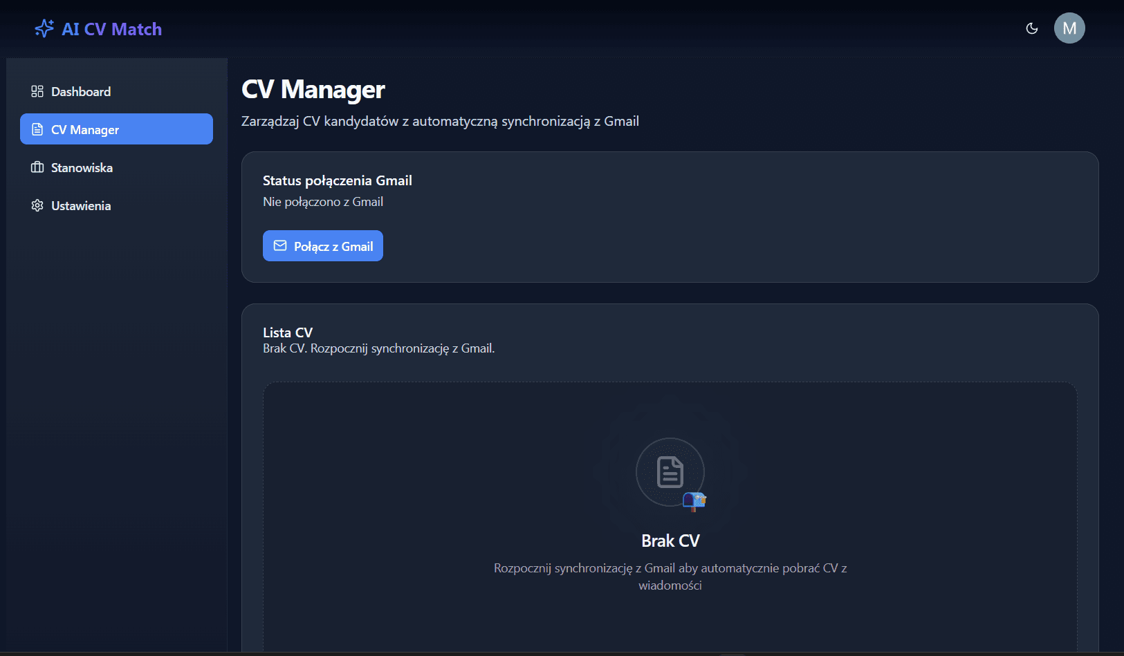 CV Research - Intelligent ATS system with AI-powered candidate matching